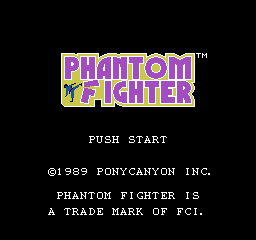 Phantom Fighter screenshot 4 for NES
